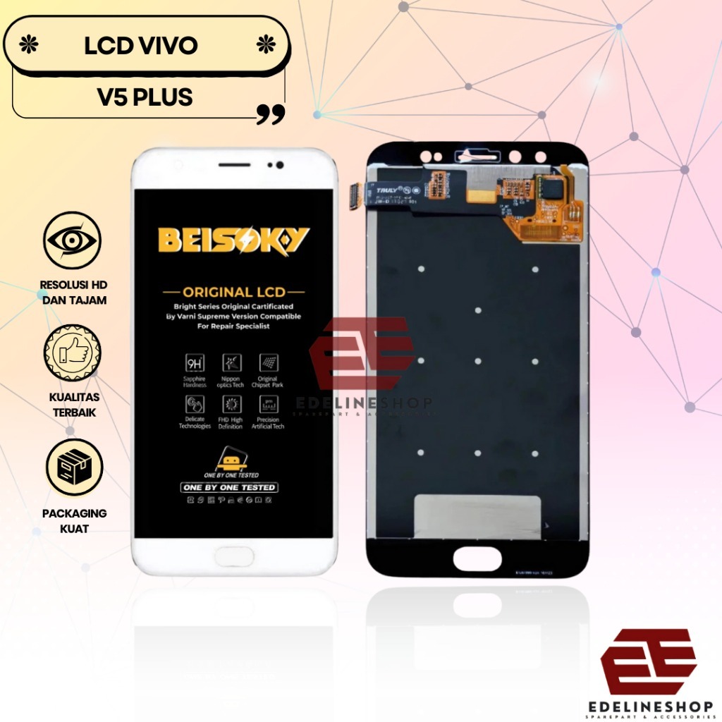 LCD TOUCHSCREEN VIVO V5 PLUS / VIVO 1611 ORIGINAL FULLSET COMPLETE