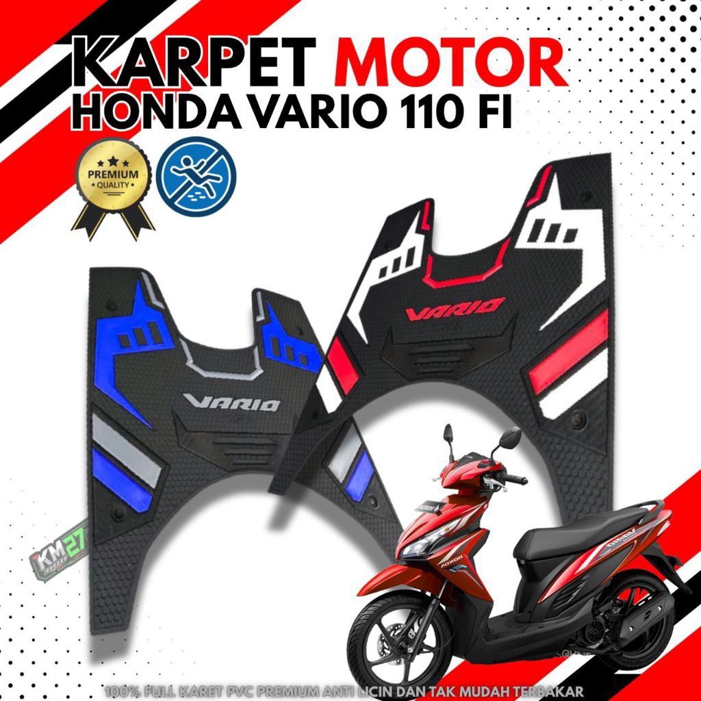 Alas kaki Vario 110 fi / Karpet Motor Vario 110 fi / Aksesoris Vario 110 fi
