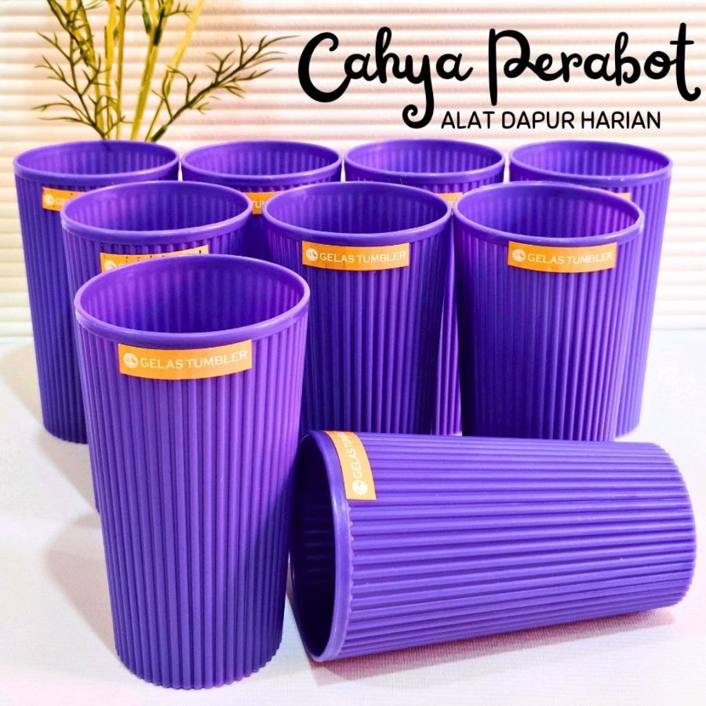 Gelas Bambu plastik
