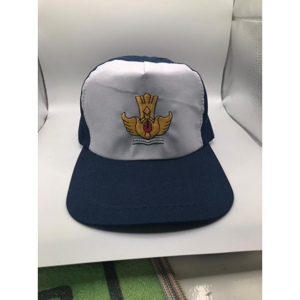 topi sekolah | topi SMP | topi SMP biru putih