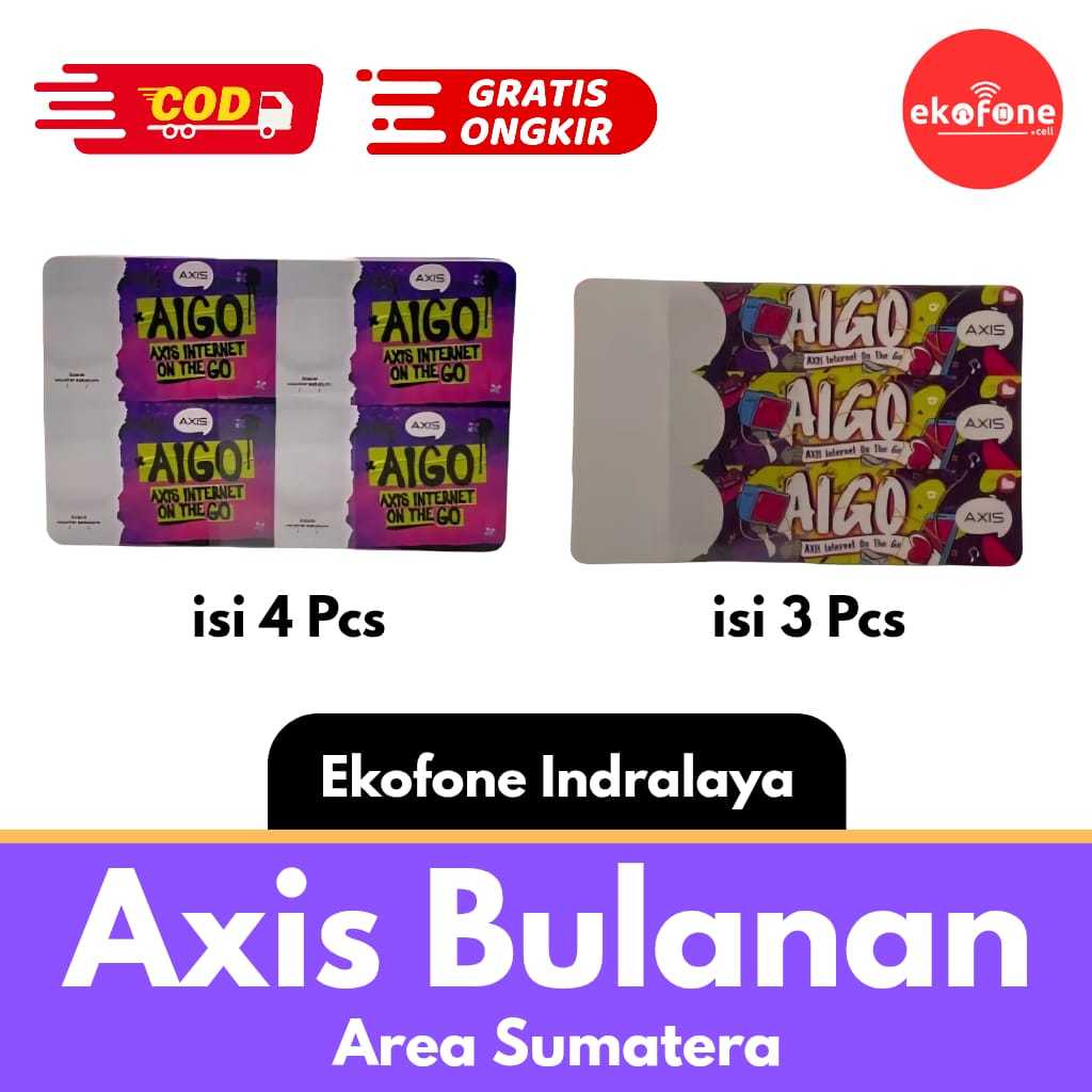 Axis Voucer Bulanan (6gb 30 hari, 8gb 30 hari, 14gb 30 hari)