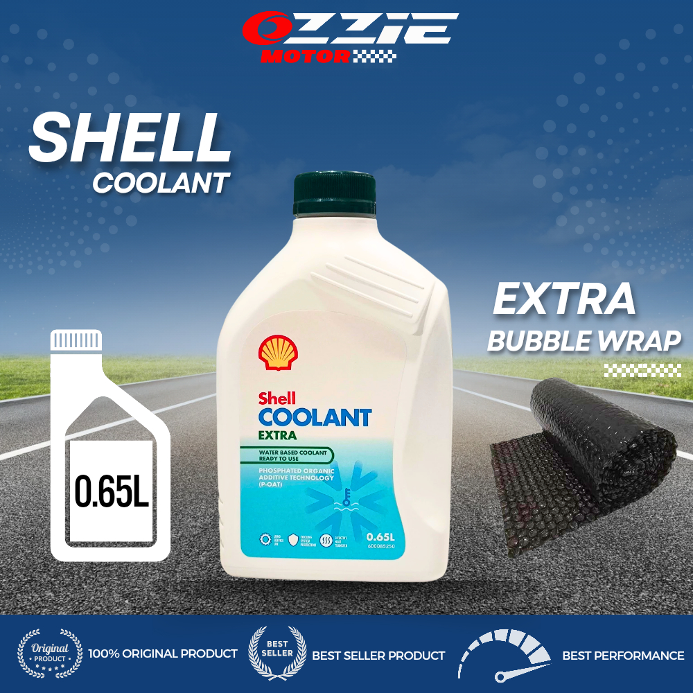 SHELL LONG RADIATOR COOLANT 1000ml AIR RADIATOR 1L MOTOR/MOBIL