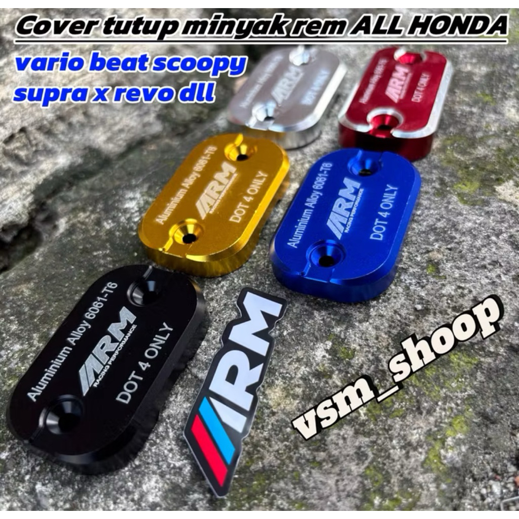 PROMO TUTUP MINYAK REM PNP BEAT-SCOOPY FI-VARIO 110-VARIO 125-VARIO 150 ALL NEW HONDA VARIO