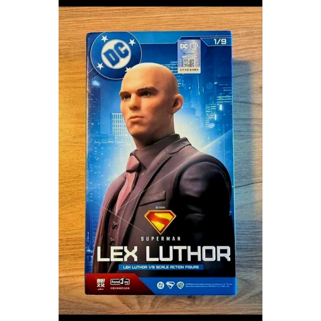 action figure marvel fondjot no zd toys luthor superman man of steel hot toys bandai shf