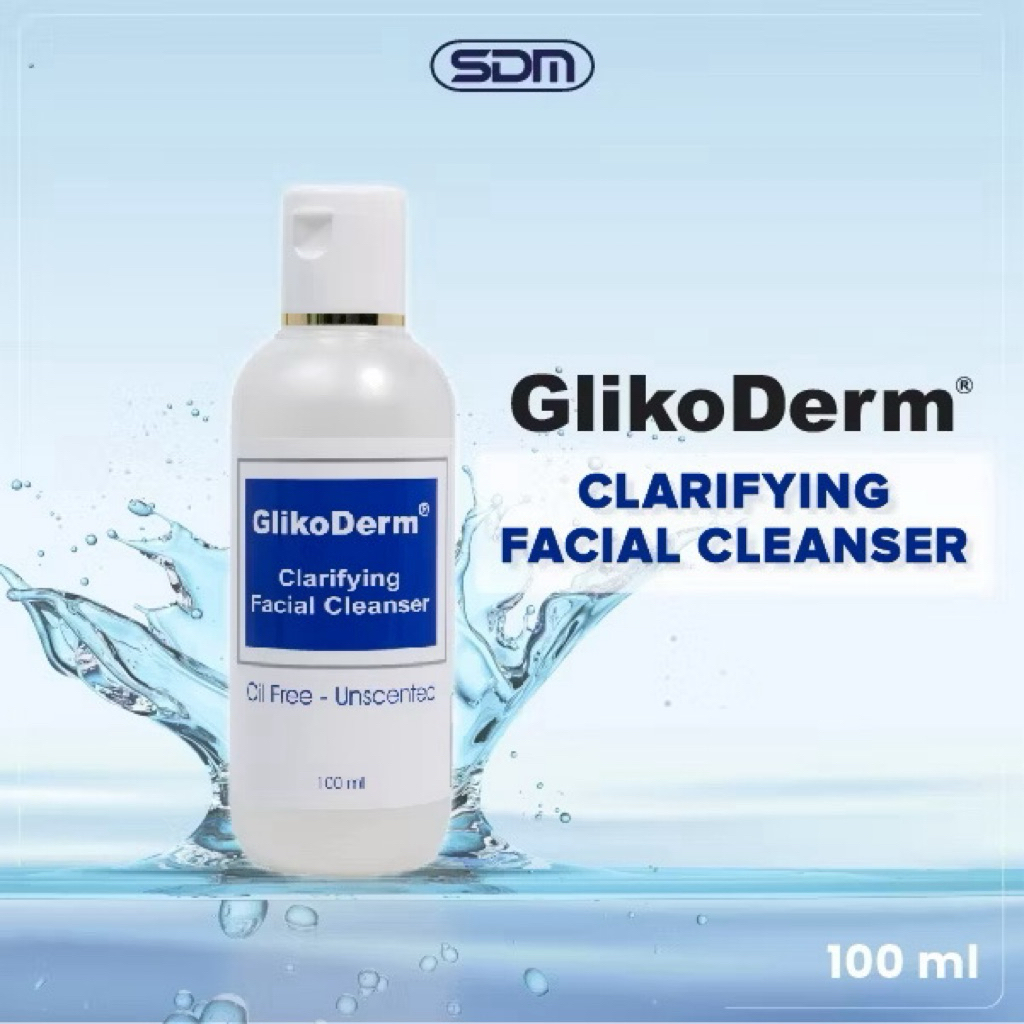 glikoderm clarifying facial cleanser