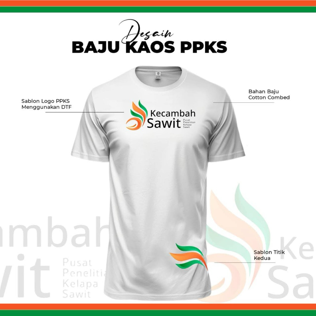 Kaos PPKS Kecambah Sawit