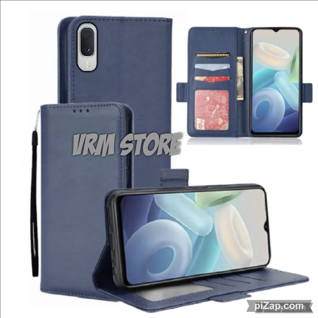 Case Dompet Hp Samsung A02 Case Dompet Casing Hp Flip Kulit Case Wallet Leather Cover
