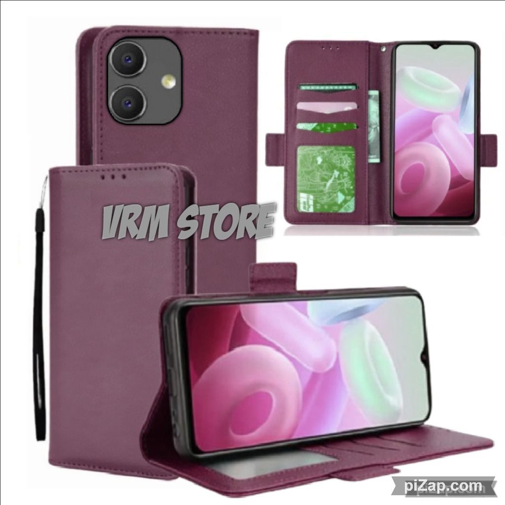 Case Dompet Hp Samsung A04e Case Dompet Casing Hp Flip Kulit Case Wallet Leather Cover