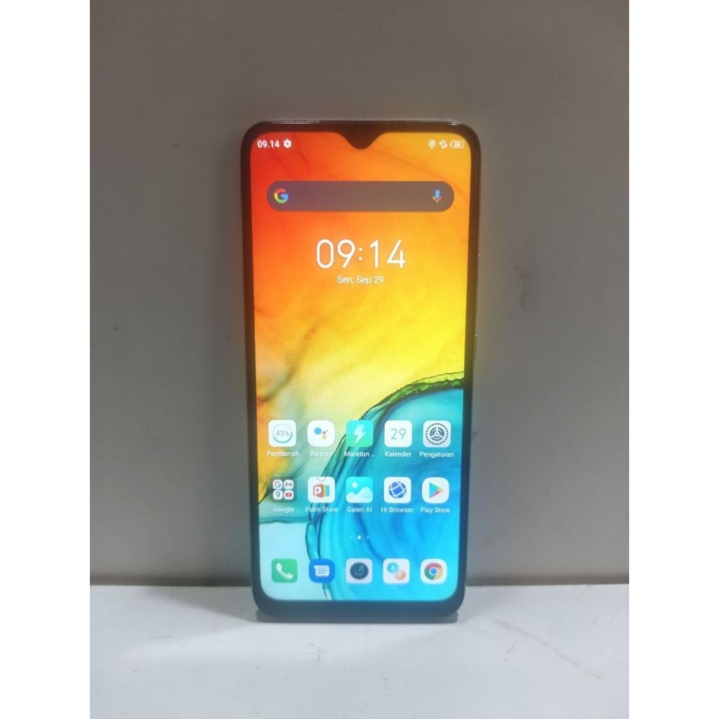 INFINIX HOT 11 PLAY RAM 4/64 HANDPHONE SECOND ANDROID NORMAL SIAP PAKAI