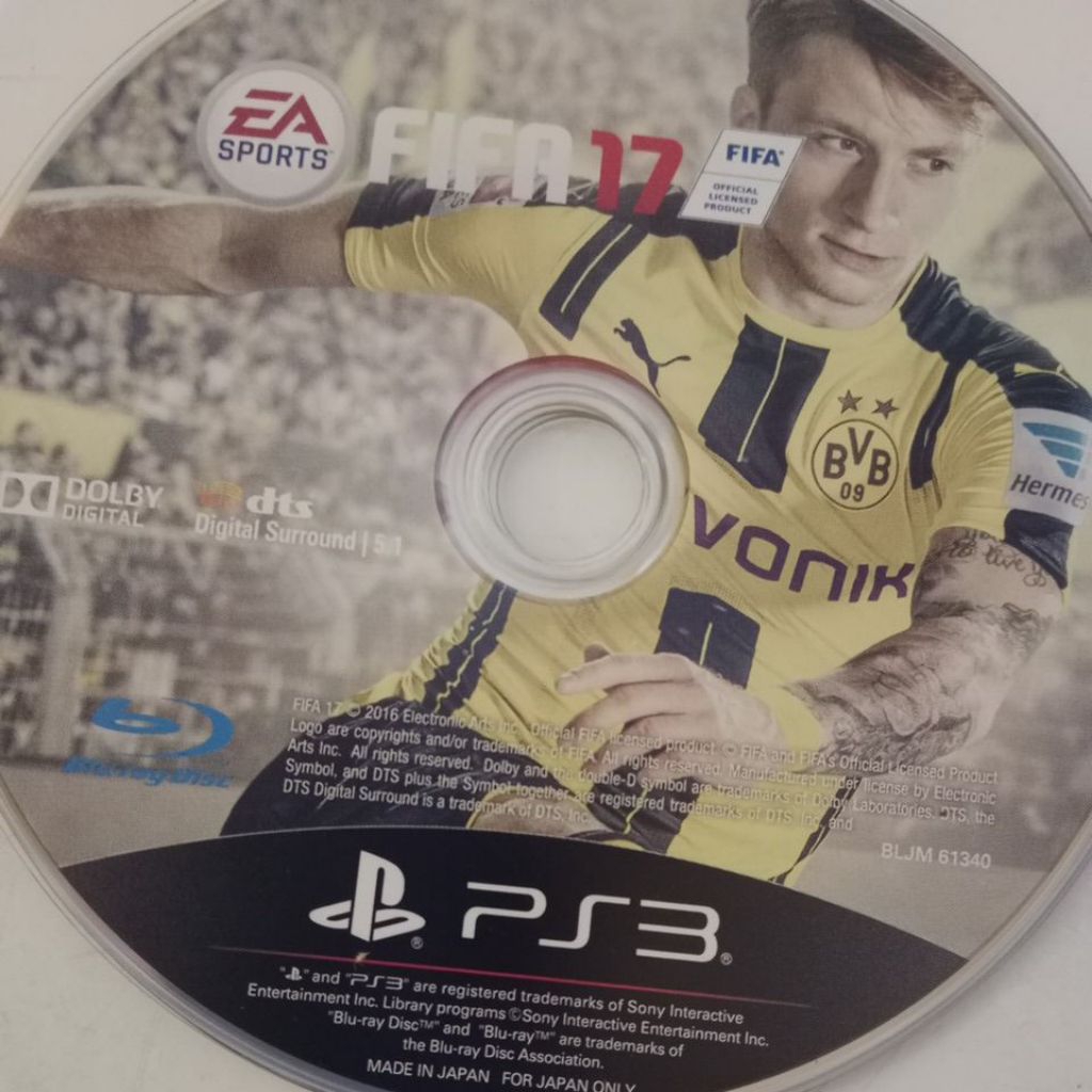 KASET PS3 FIFA 17