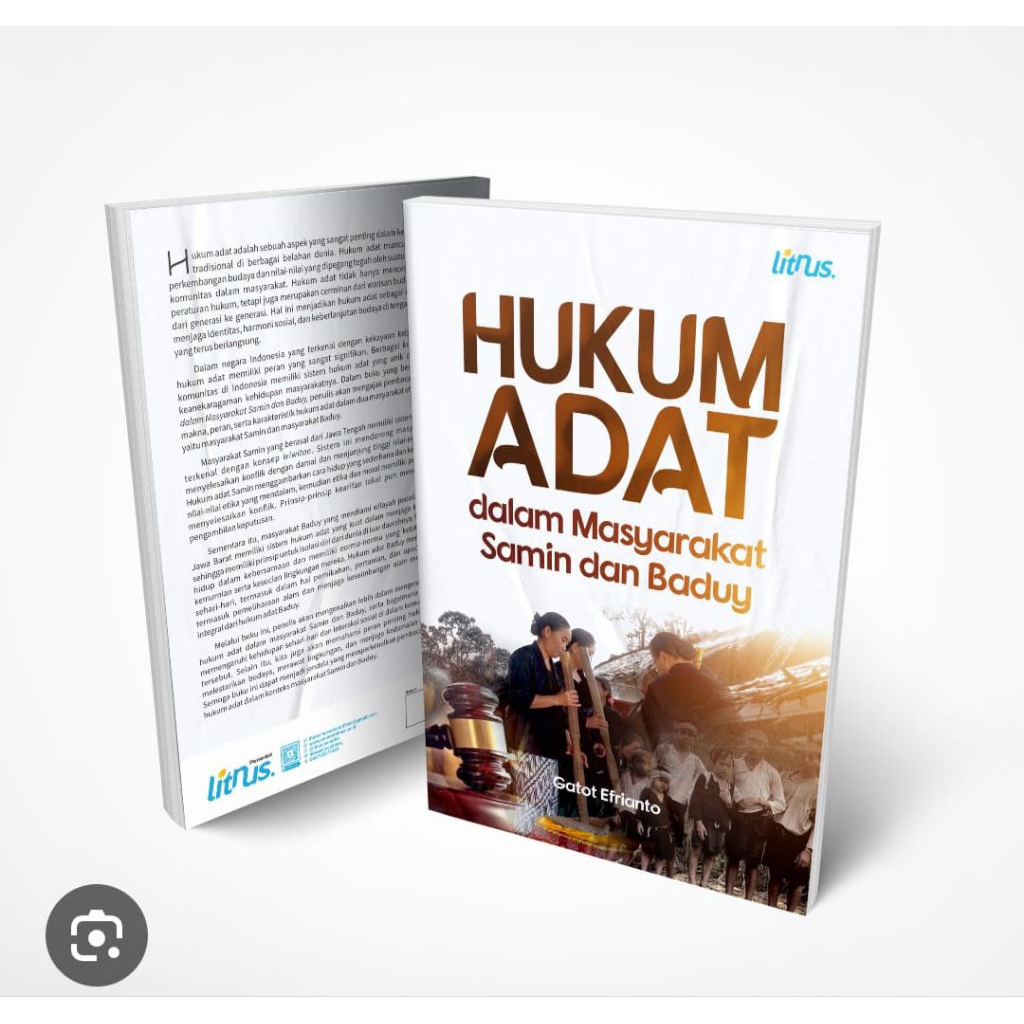 Buku Hukum Adat Dalam Masyarakat Samin dan Baduy