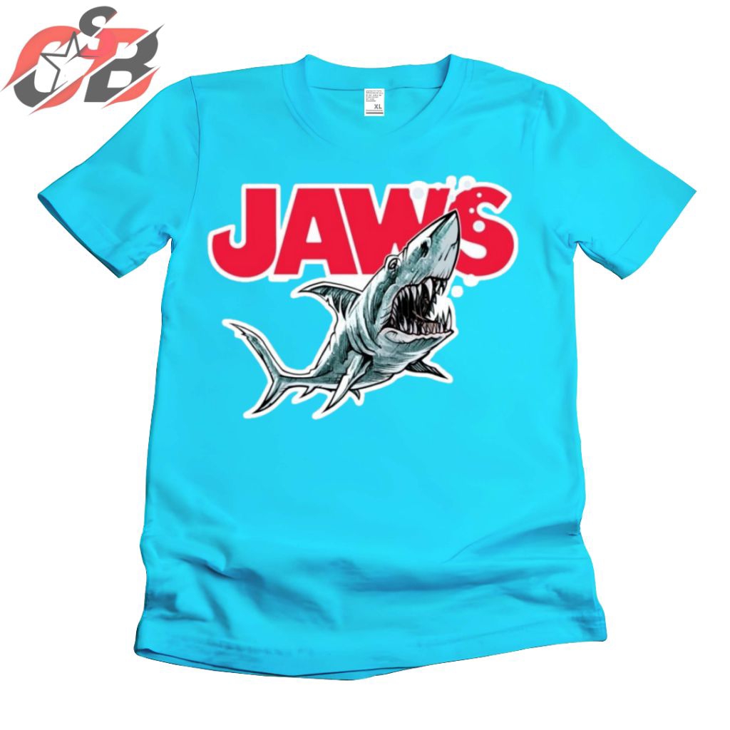 BAJU ANAK KAOS ATASAN FLM JAWS " IKAN HIU "