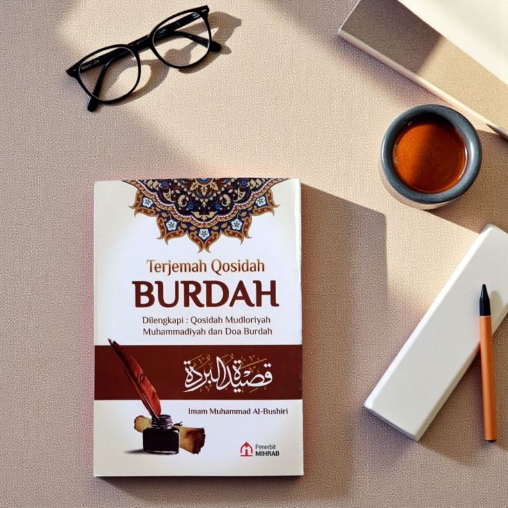 Kitab Qosidah Burdah Disertai Terjemah dan Latin Ukuran Besar A5