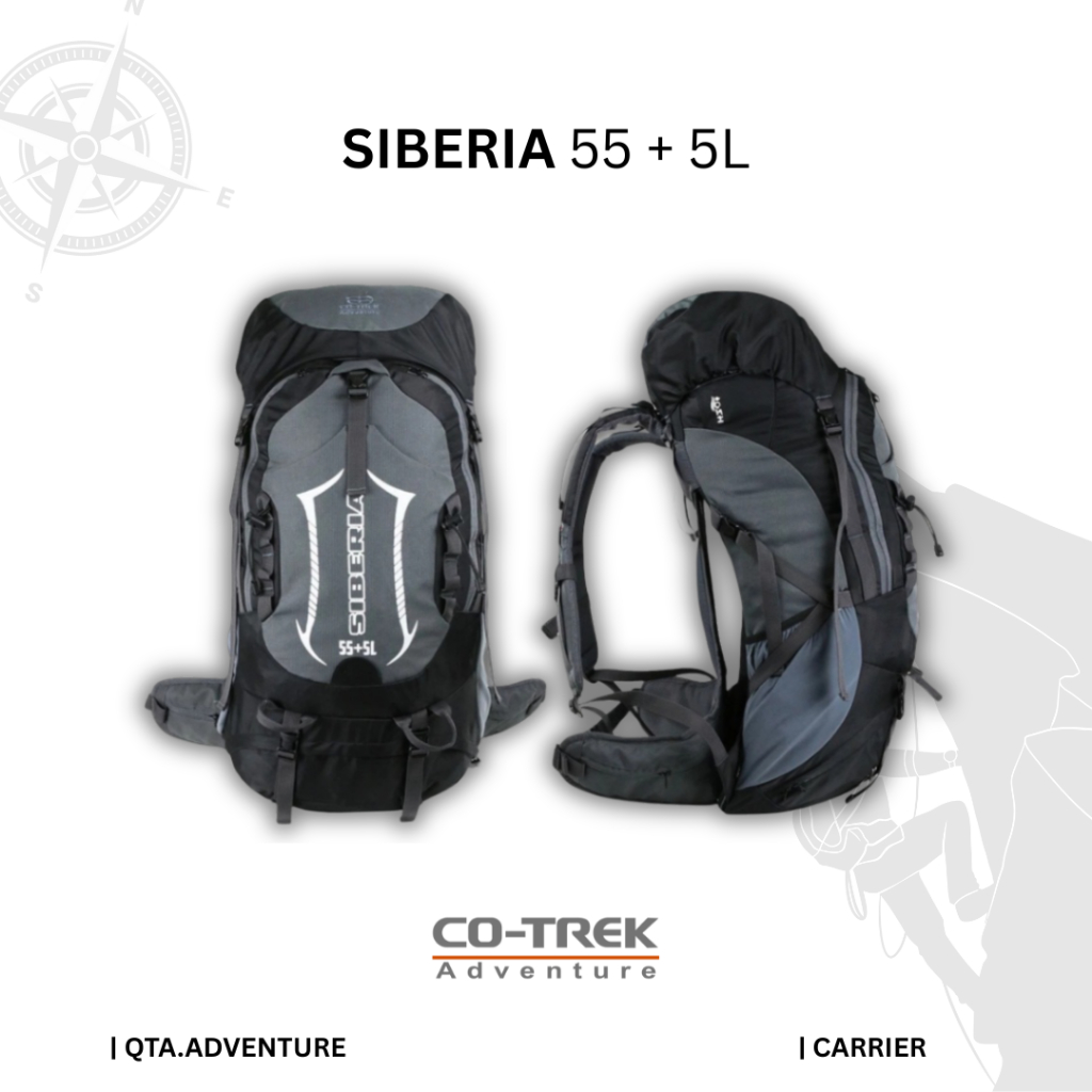 Carrier Siberia 55+5L Cotrek Adventure