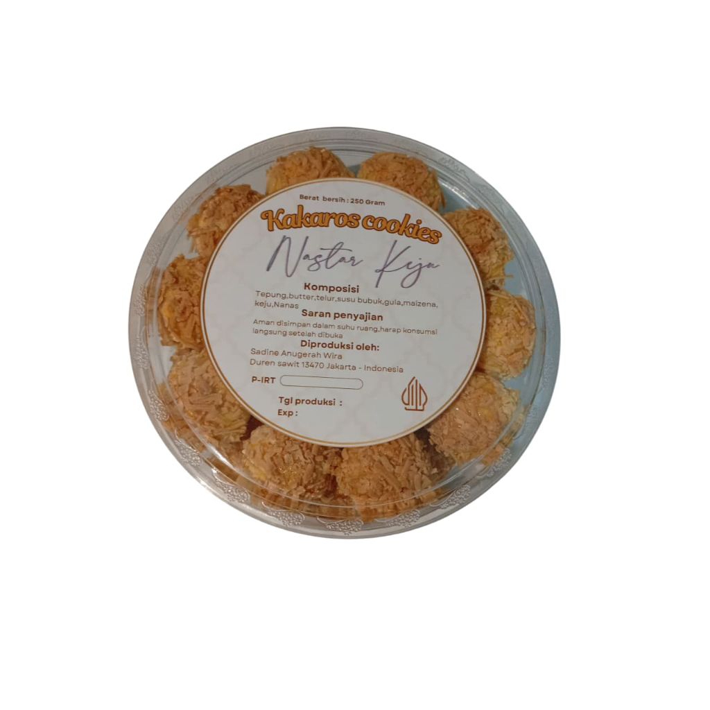 Nastar Keju Wisman 250 Gram