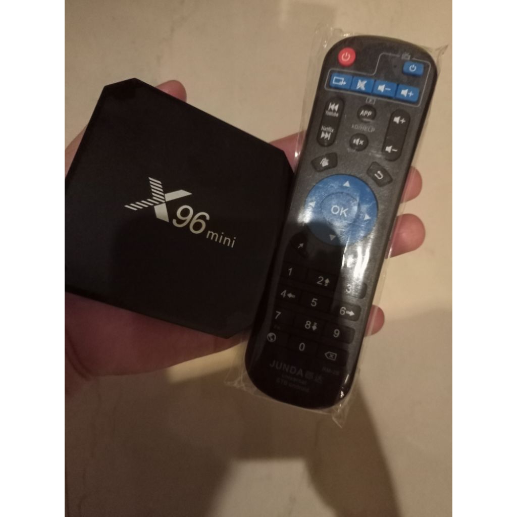 android tv box x96mini bekas