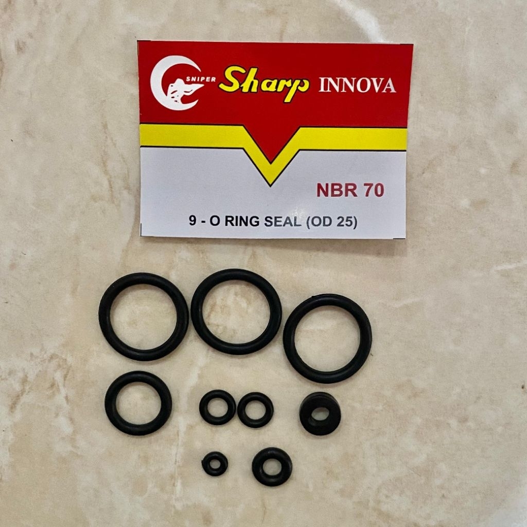 Seal Oring isi 9 OD 25