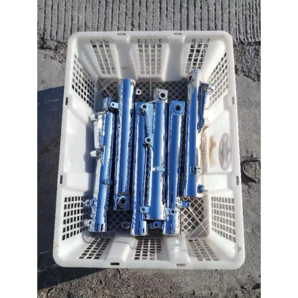 Battem skok bumbungan skok depan honda tiger original crom