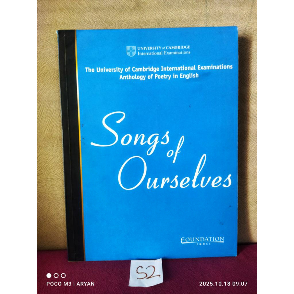 SONGS OF OURSELVES - FOUNDATION BOOKS