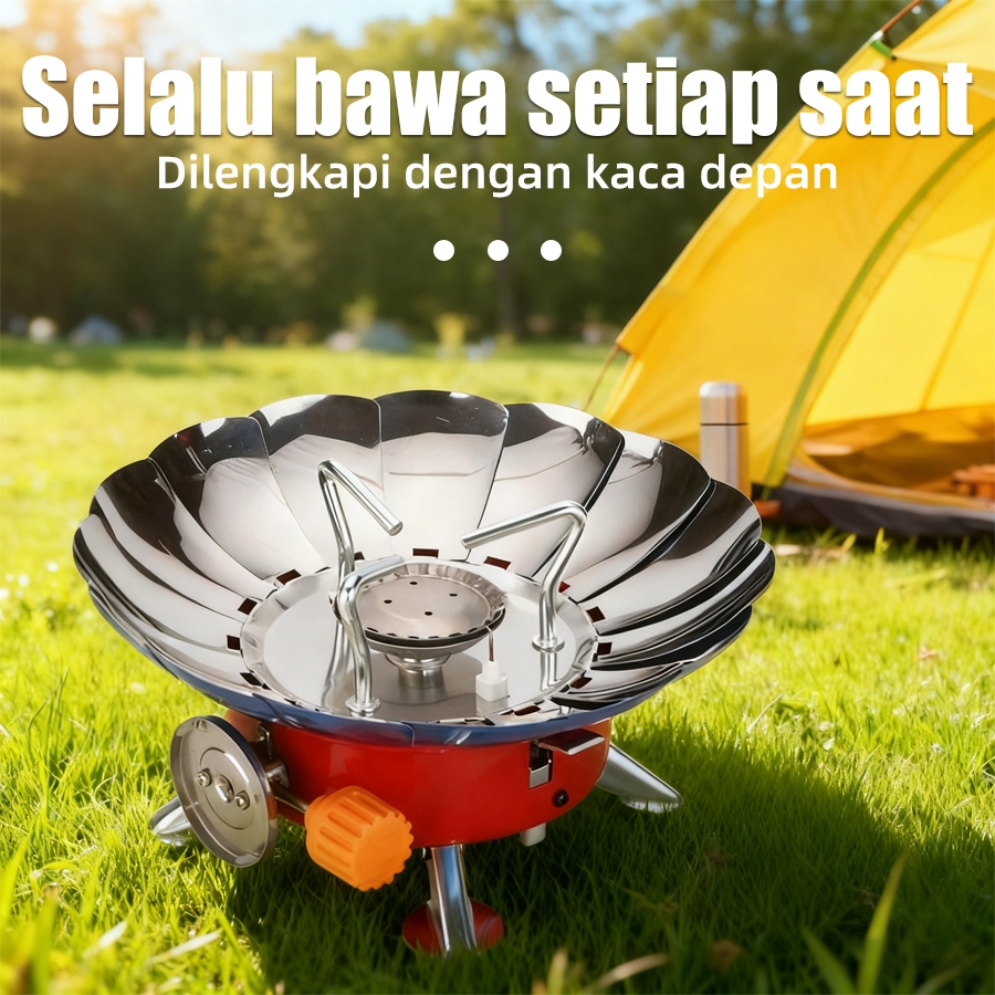 Kompor Portable Camping 1 Set Lengkap - Kompor Gas Mini Praktis untuk Outdoor