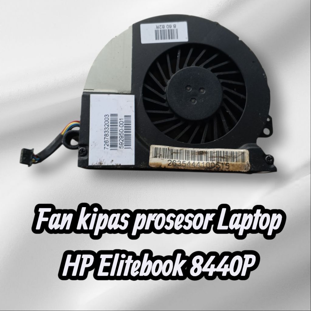 Fan kipas prosesor Laptop HP Elitebook 8440P