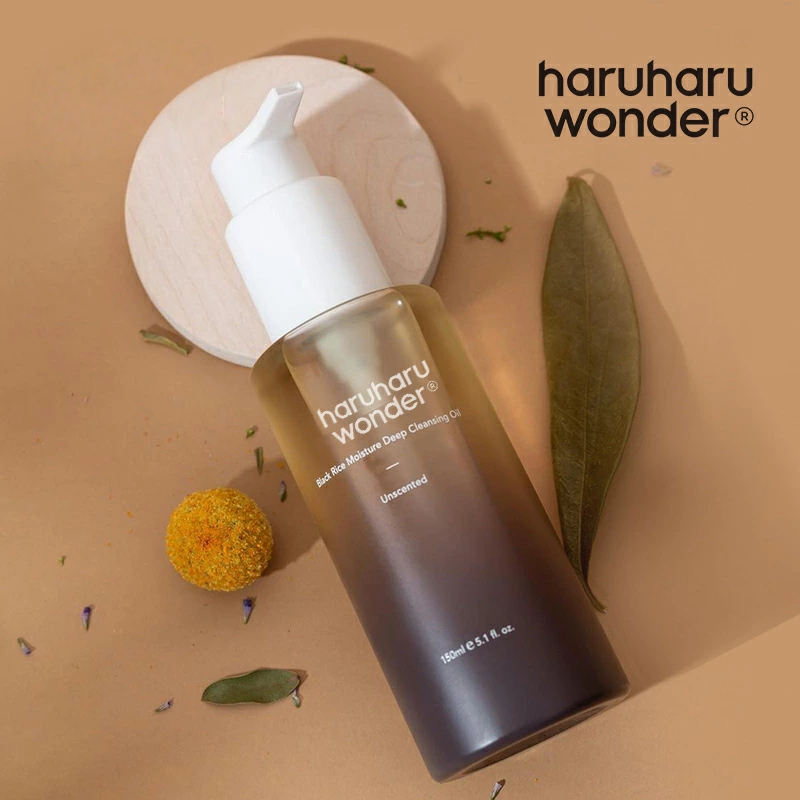 Haruharu Wonder Black Rice Moisture Deep Cleansing Oil 150ml / Haruharu Black Rice Hyaluronic Toner 