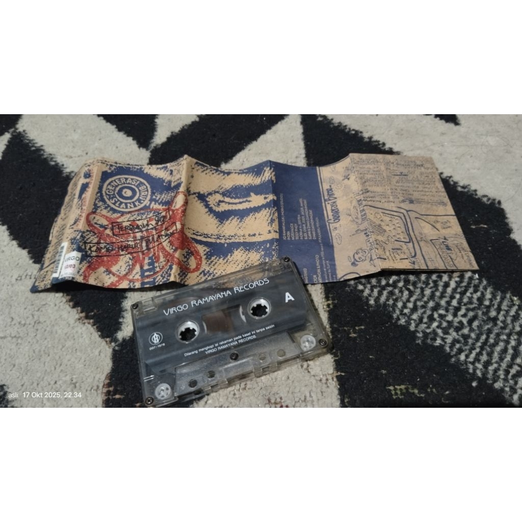 kaset pita slank / generasi biru