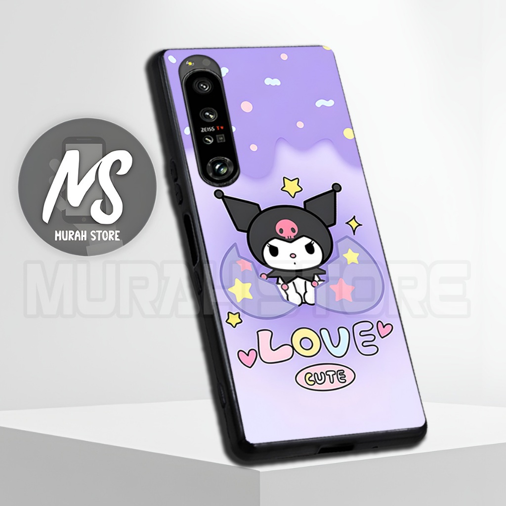 MS26/ Softcase Karet  SONY XPERIA 1 MARK 2/ MARK 4/ XPERIA 5 MARK 3 / Motif Kuromi / Casing HP / Sil