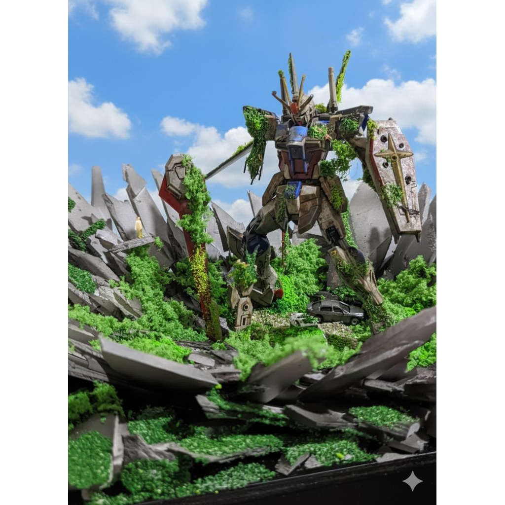 Diorama reques figure