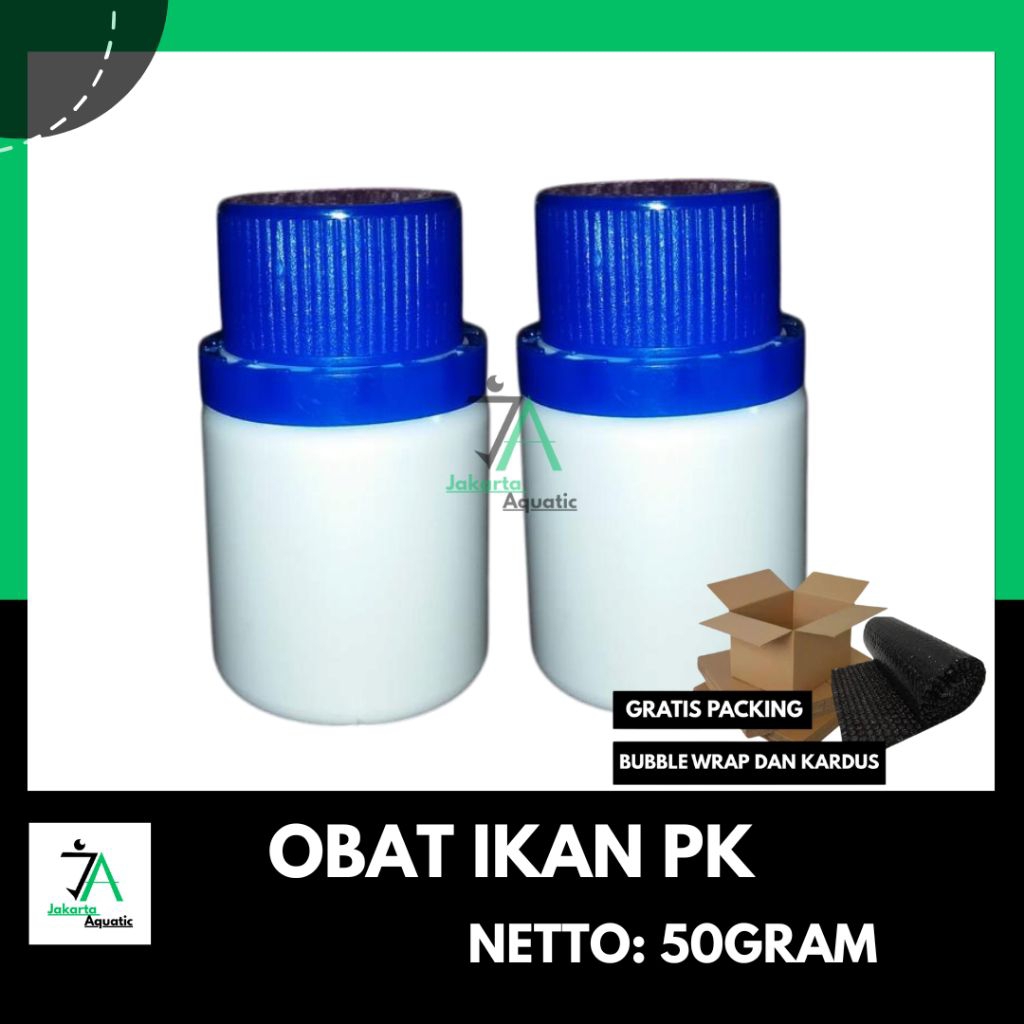 Obat ikan PK 50gr/pk/ Obat Pk