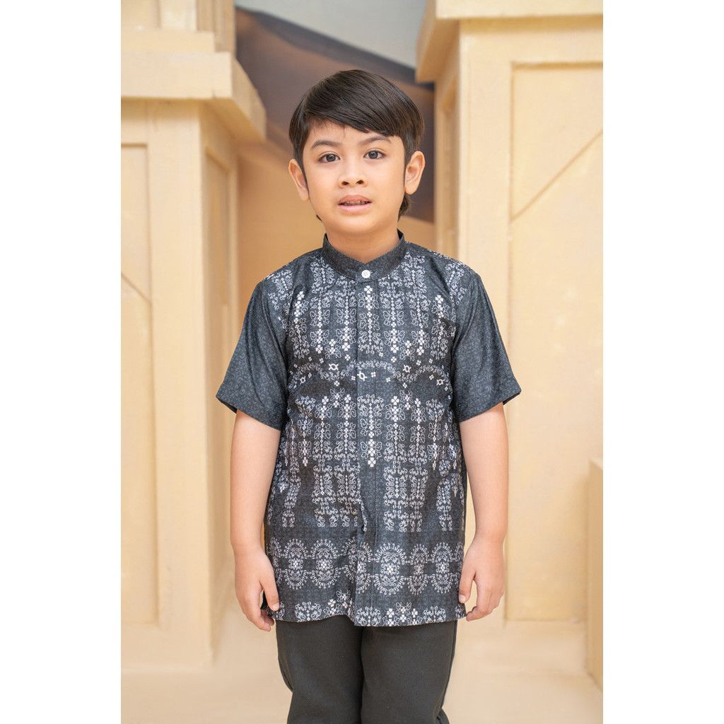 WEARING KLAMBY Malqaf Koko dan dress anak Dark eclipse PRELOVED