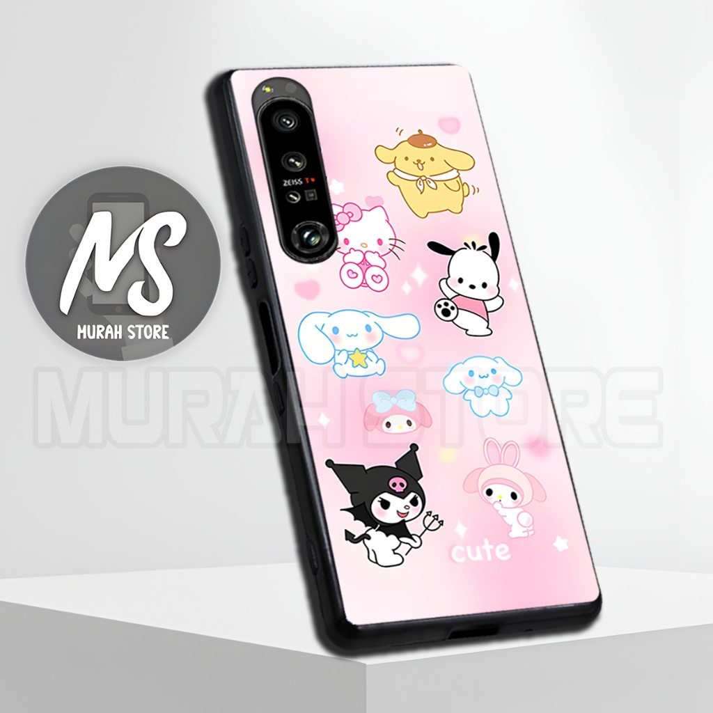 MS28/ Softcase Karet  SONY XPERIA 1 MARK 2/ MARK 4/ XPERIA 5 MARK 3 / Motif Lucu / Casing HP / Silik