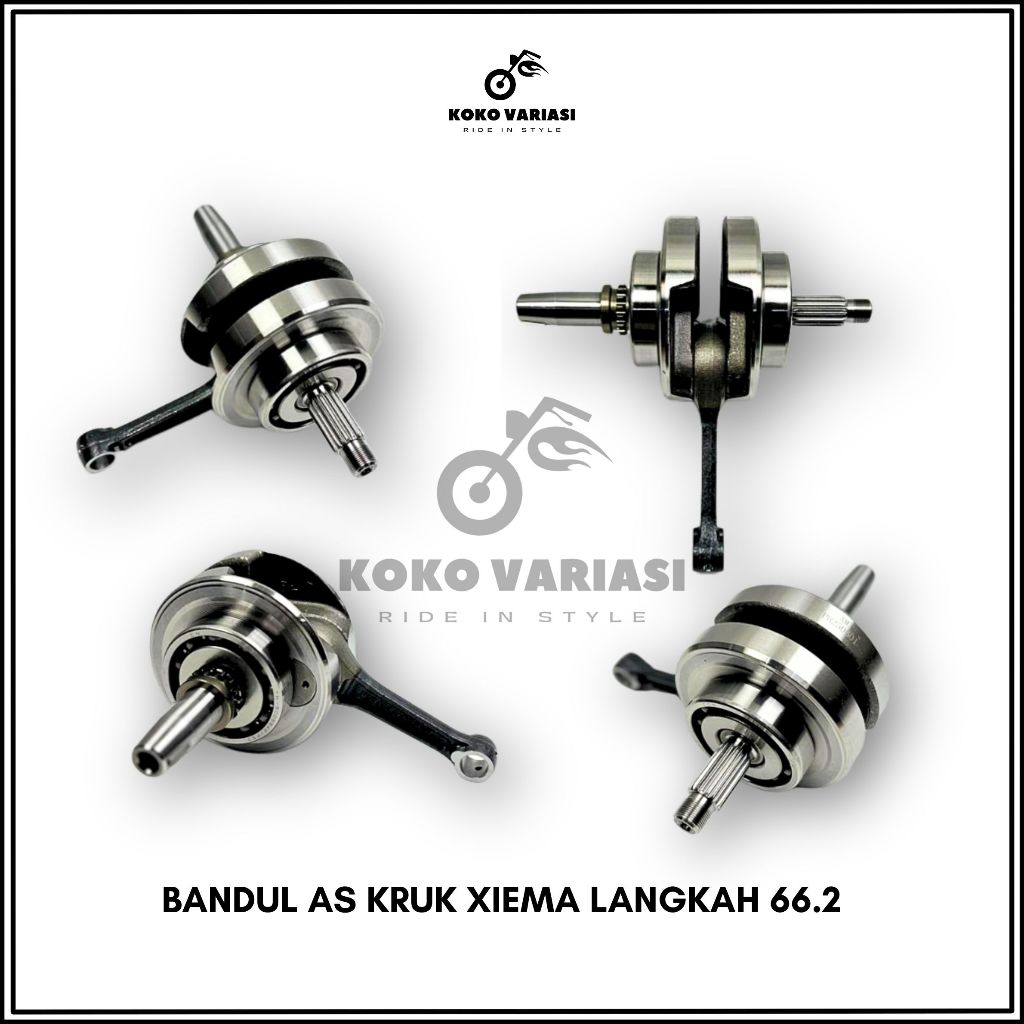 KRUK AS XIEMA LANGKAH 66,2 & 70 KODE STANG XIEMA UNTUK TIGER MP GL CB GL100 PNP BANDUL AS KRUK