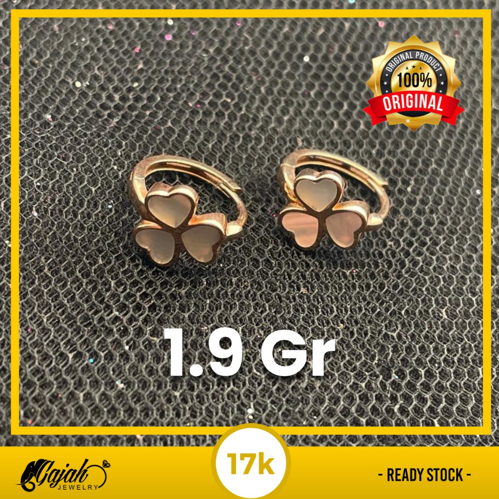 Anting Emas 17K 1.9 Gram Toko Emas Gajah Salatiga 7978