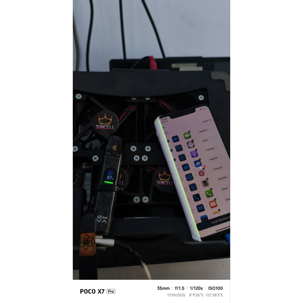 Jasa Remote BUKA FRP Pola PIN iCloud Dibawah iPhone X