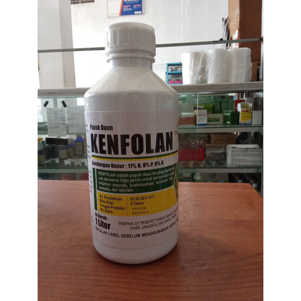 Pupuk Daun KENFOLAN Pupuk NPK Cair 1liter
