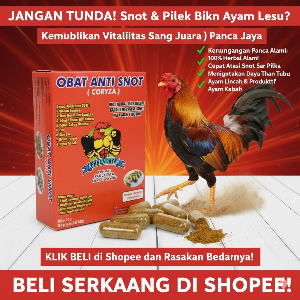 Obat Snot/Coryza Ayam Bangkok