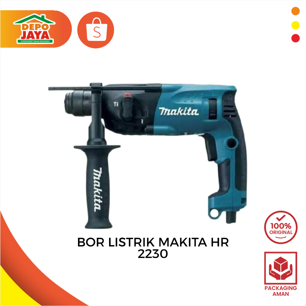 BOR LISTRIK MAKITA HR 2230 - MESIN BOR LISTRIK MAKITA HR 2230