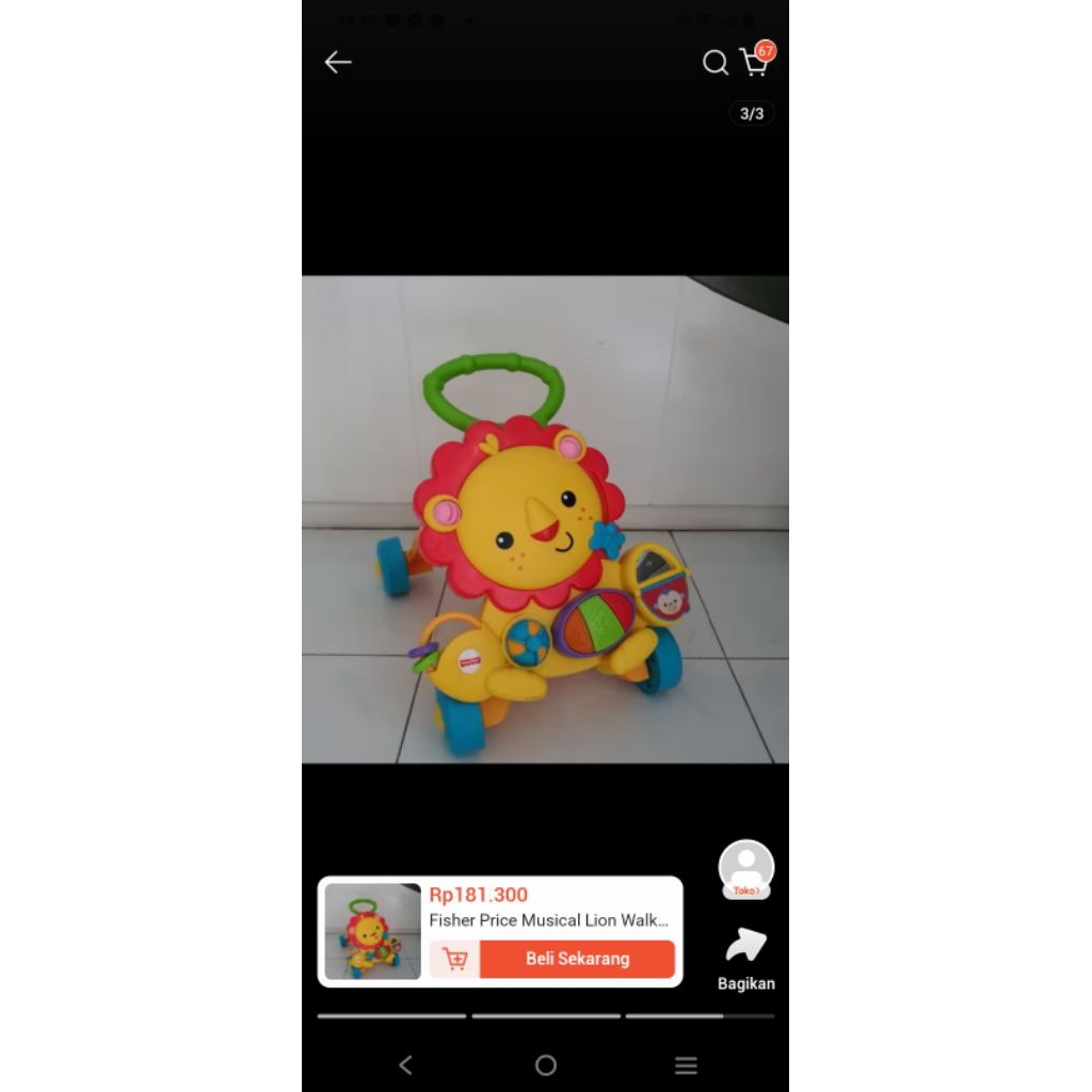 pushwalker fisher price