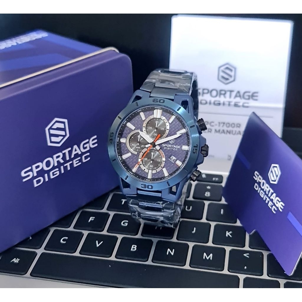 Jam Tangan Sport Pria WATERPROOF ORIGINAL Free Box