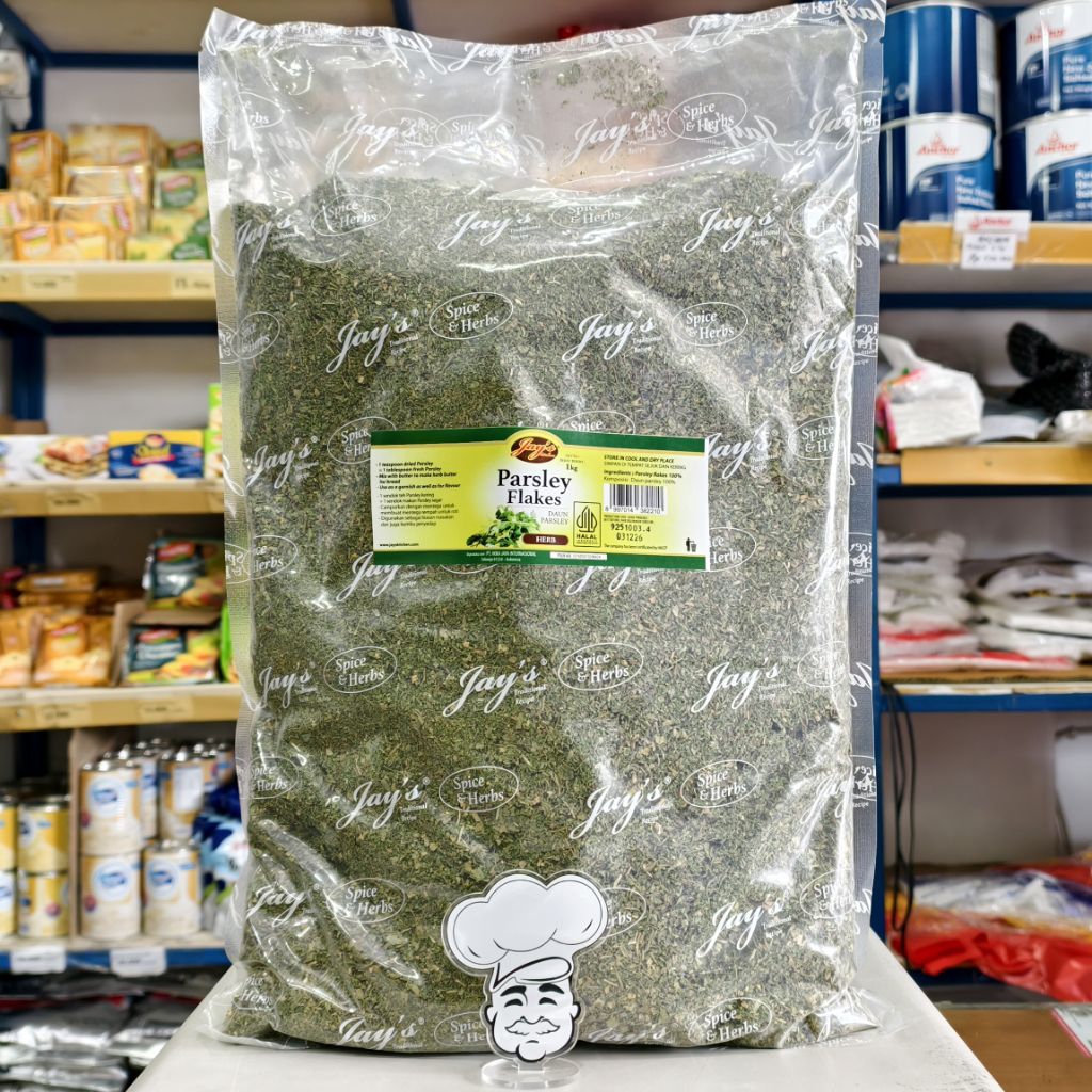 Jay's Parsley 1Kg / Parsley 1Kg / Jays Parsley 1Kg / Daun Parsley 1Kg