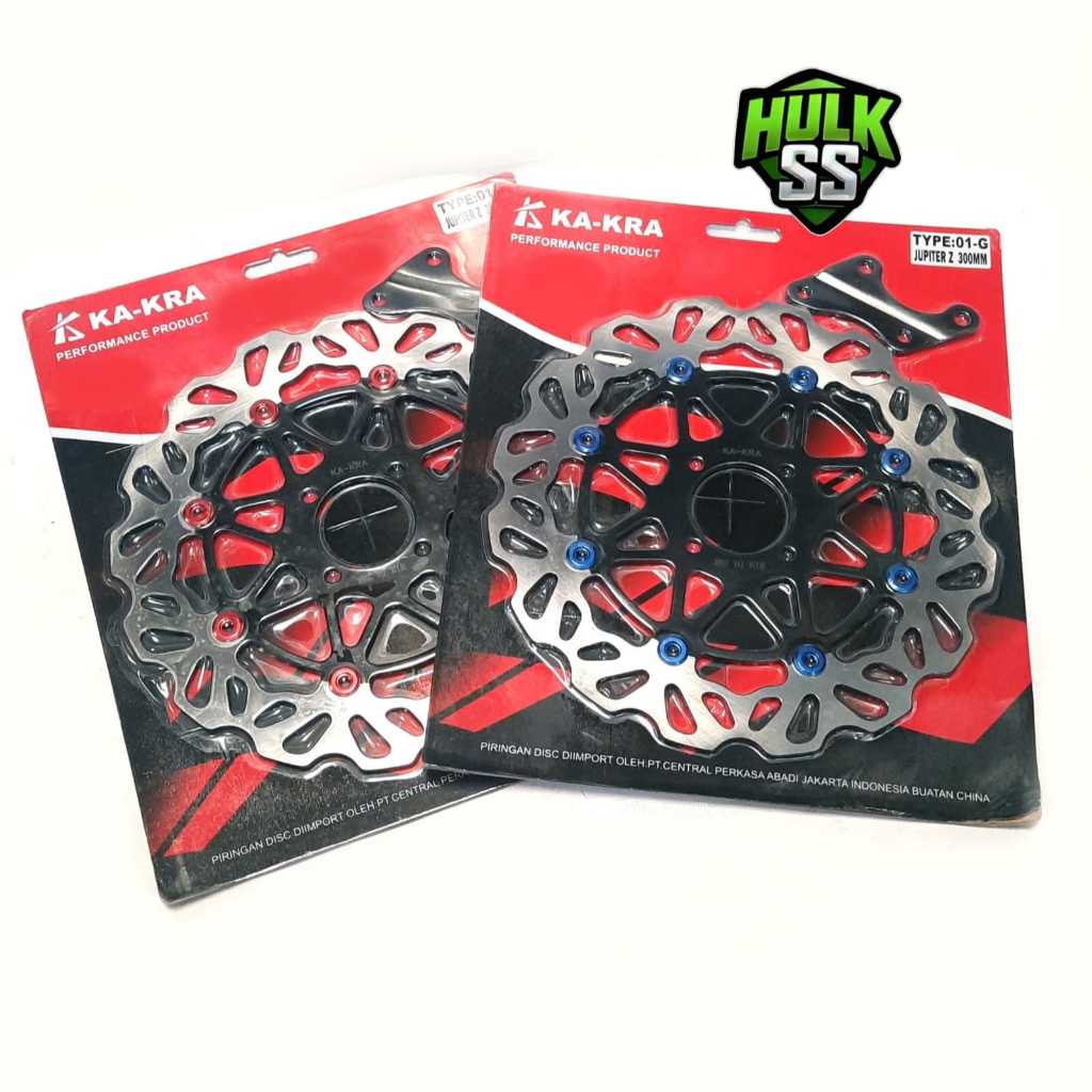 Piringan Cakram depan Jupiter Z 300mm + Pangkon