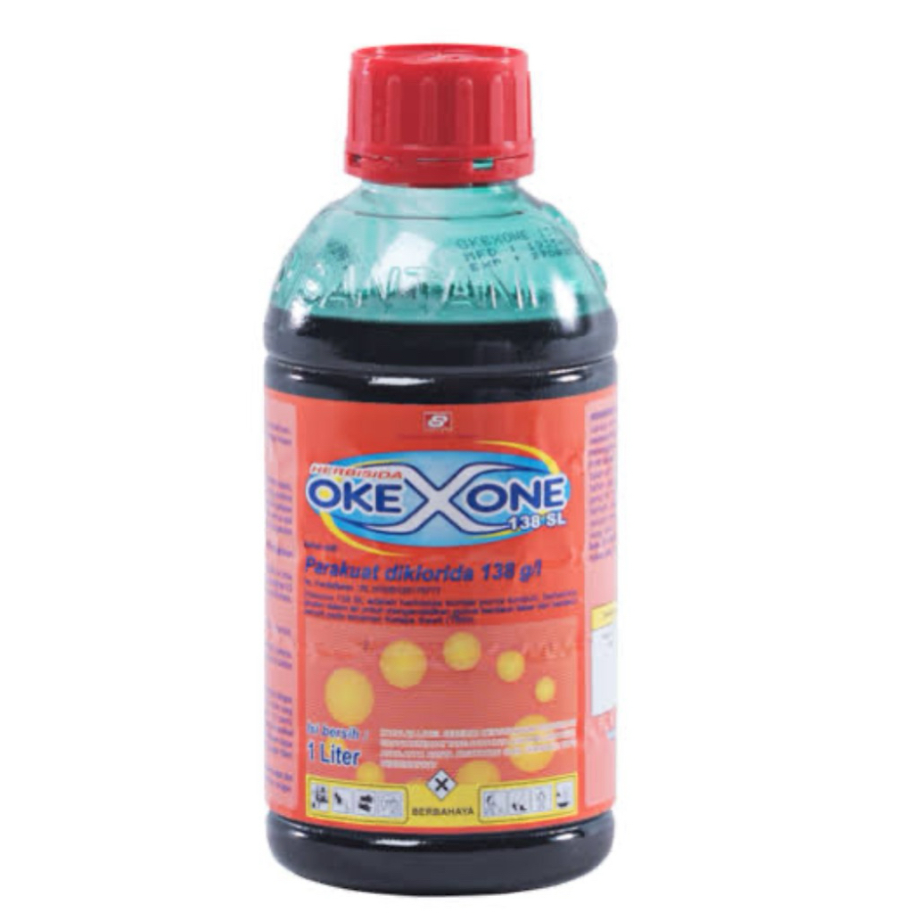 Okexone Okexone Santani adalah nama produk herbisida (racun rumput) jenis herbisida kontak purna tum