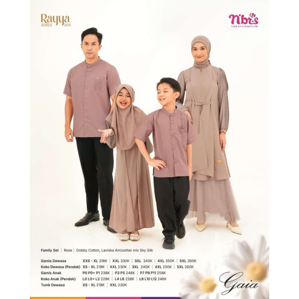 SARIMBIT NIBRAS SARIMBIT GAIA ROSE NIBRAS SARIMBIT NIBRAS MURAH PROMO GAMIS SARIMBIT