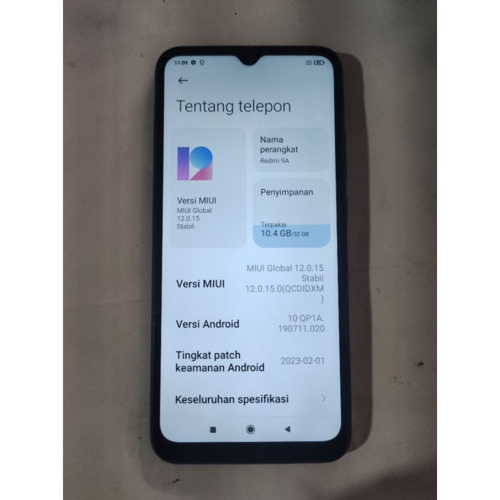 Redmi 9a RAM 2/32Gb