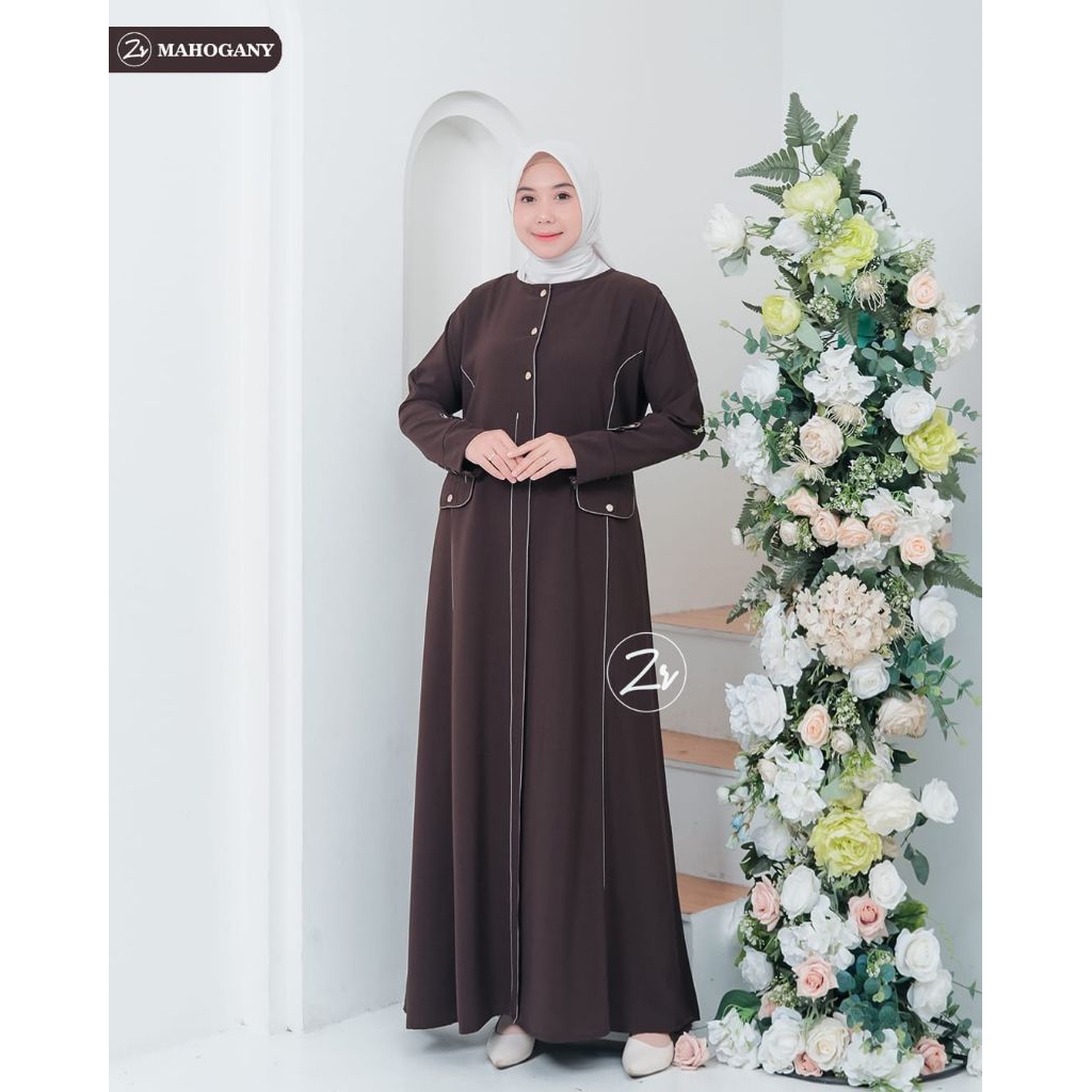 FARA Gamis Bahan Sabrina ORI by ZR/ Farra Dress ORI by ZR/ Gamis Fara Dress ZR Fashion/ Gamis ZR Fas