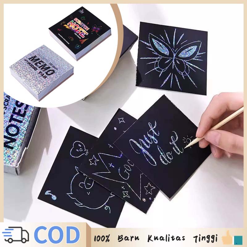Scratch Book Magic Paper Kertas Magic Paper-scratch Book Paper-scratch Book
