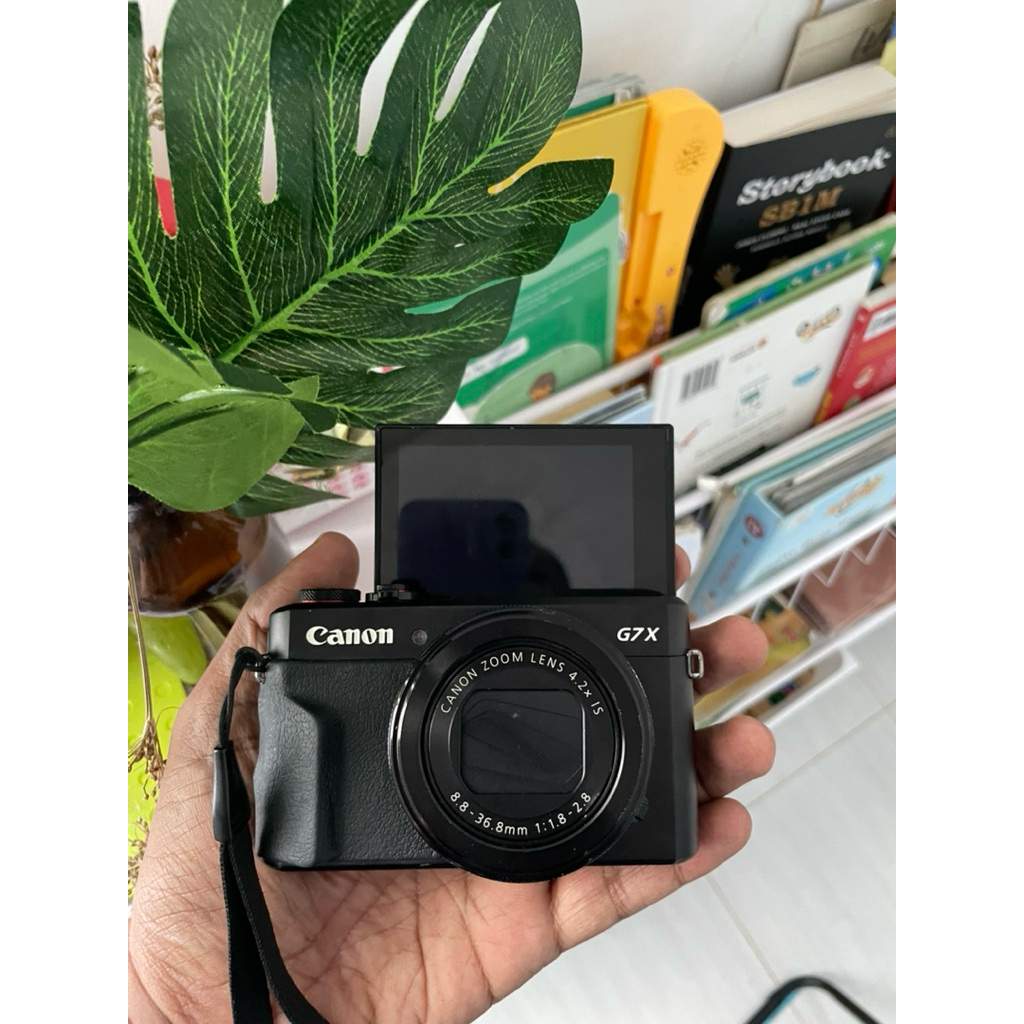 Canon G7X Mark II — Compact Vlog Camera | Bekas Mulus Lengkap