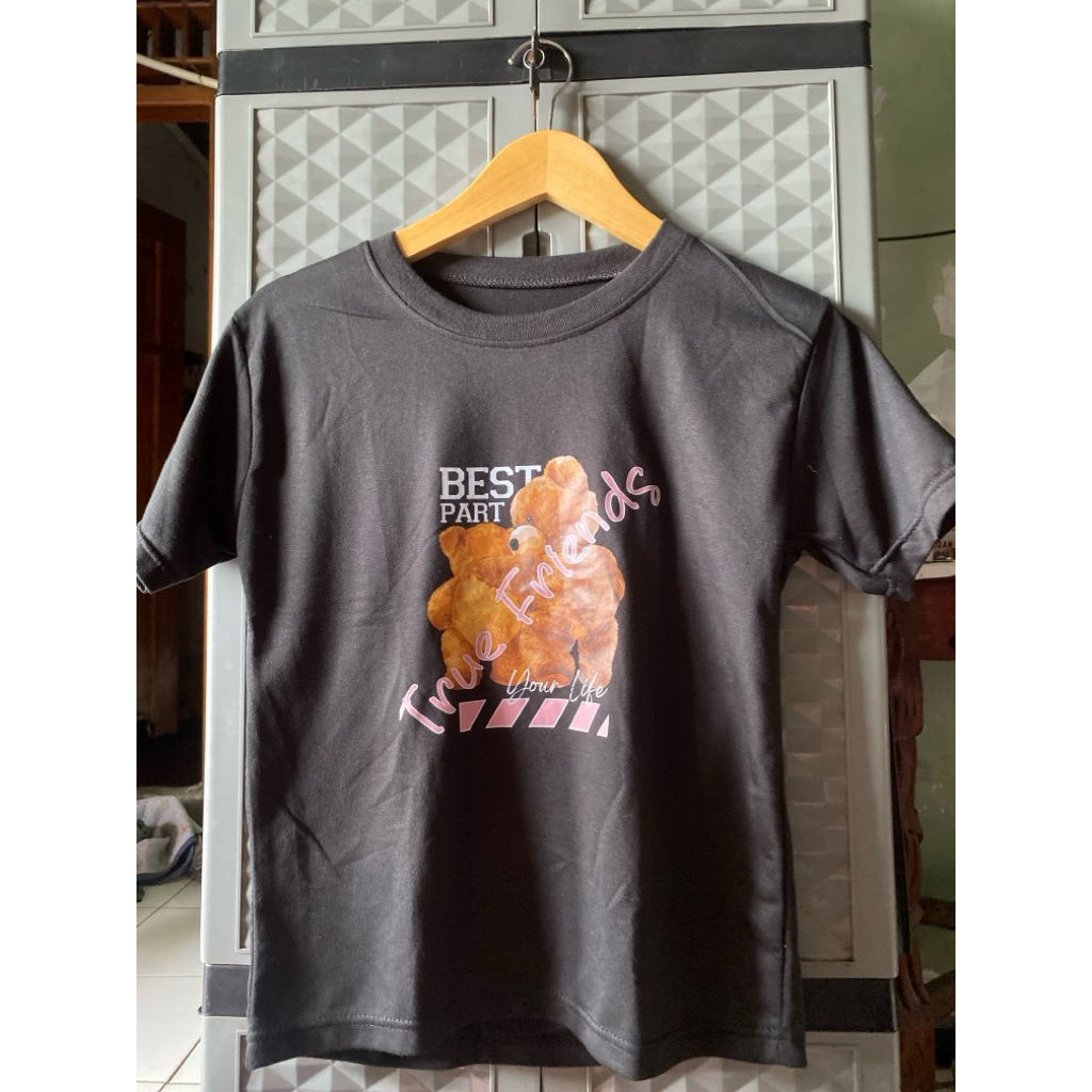 Kaos Hitam Bear