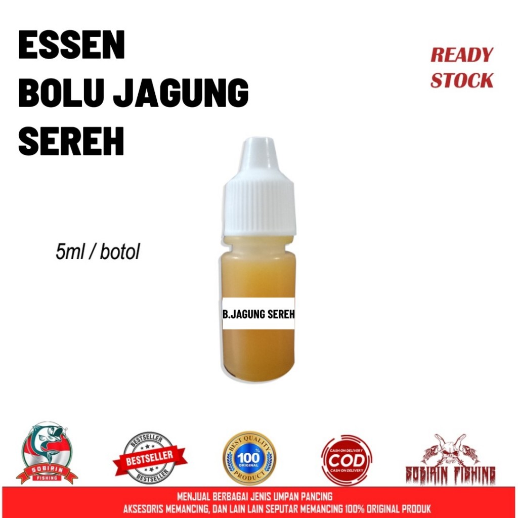 Essen Oplosan Bolu jagung Sereh - Essen ikan mas oplosan aroma bolu sereh